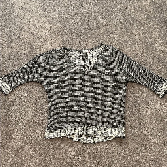 Kut from the Kloth Sweaters - Kut from the Kloth Black and White Knit Sweater